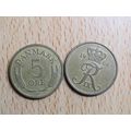 Denmark 1968 5 Ore Coin