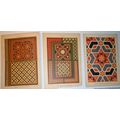 EUROPA Mosaicos - lot of three lithographs circ...