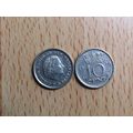 Netherlands 1973 10 Cents Coin