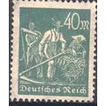 Germany 1922 - 40m green - Reapers - used