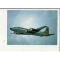Aviation APA INTERNATIONAL DC-6 Postcard by Edi...