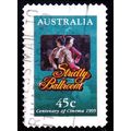 Australia 1995 Cinema 45c Used P&S. Stamp Stric...