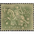 PORTUGAL, Seal of King Dinis, horseback, olive ...