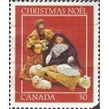 CANADA, CHRISTMAS, Holy Family, orange-red 1982...