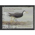 CKI 2008 $1.00 'BIRDS - 'WHITE BREASTED WATERHE...