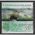 CKI 2009 55c 'ENGLISH EAST INDIAMAN' FINE USED ...