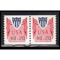 CVP32 20c Shield Very Fine MNH Pair PA4973