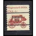 1898Ab 4c Stagecoach Fine MNH Dry Gum PreCnx PA...