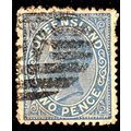 Australia QLD 1894 Queen Victoria 2d Used Stamp...
