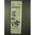 1935 Canadian National Railways Ad - Skyward Trails