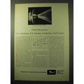 1964 Bendix Research Laboratories Ad - Fluid Phenomena
