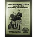 1970 B.F. Goodrich Lifesaver Radials Tires Ad -...