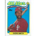 1989 Topps All-Star St Louis Cardinals Ozzie Sm...