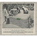 C1349) Living Tomb Dehli India Woman Doing Pena...