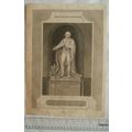 1816 engraving: Statue of King George III, Guil...