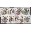 ZAYIX Umm Al Qiwain UAE MI 323B-331B MNH IMPF O...