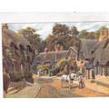 A.R.Quinton Old Village Isle of Wight Postcard ...