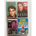 4 X ELVIS PRESLEY UK AUDIO CASSETTES