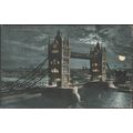 The Tower Bridge, London, 1904 - Valentine's Mo...
