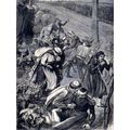 FRENCH PEASANTRY OF THE VOSGES FLYING FROM THEI...