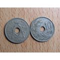 Belgium 1928 10 Centime Belgique (French Text) ...