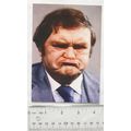 1980s postcard Les Dawson by Stan Rosenlund