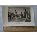 c1910 illustration Prague 1832 The City and Bridge