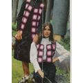 Vintage: Emu 2878 crochet jackets, DK 36 inch