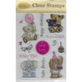 Daisy Dandelion. Happy Birthday Stamp Set. Stam...