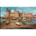 Caernarfon Castle And Harbour, N. Wales - J Sal...