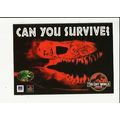 THE LOST WORLD JURASSIC PARK Poster Art Postcar...