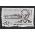 BERLIN -1986 50pf 'LUDWIG MIES VAN DER ROHE' FI...