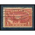 Used Q1 1c Post Office Barely Clears WA1568