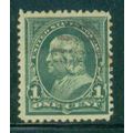 Used 279 1c Benjamin Franklin Fine A05268