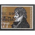 1971 7.5P 'LITERARY ANNIVERSARIES'' FINE USED (...
