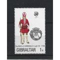 Gibraltar.SG300 1p Duke of Cornwall's Light Inf...