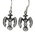 Sterling Silver Southwestern ThunderBird Dangle...