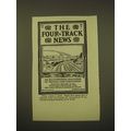1902 The Four-Track News Magazine Ad