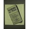 1903 Prudential Trust Company Ad - Banking by Mail