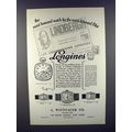 1928 Longines 109, 205, 146, 132 Watch Ad - Lin...