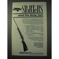 1963 Anschutz Deluxe Sporting Rifle Ad - Steal Show