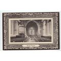 Church Interior Pannal Postcard Yorkshire 4082