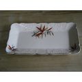 Retro Empire Ware Bamboo Design Sandwich Tray 1960