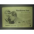 1954 Vaseline Hair Tonic Ad - Handsome Hair when you check Dry Scalp