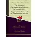 The Western University and College of London, O...