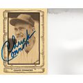 CHUCK CONNORS 1980 AUTOGRAPHED CHICAGO CUBS FIR...