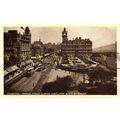 Edinburgh, Princes Street, Looking East, Milton...