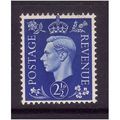 GREAT BRITAIN 1937 GEORGE VI 2 1/2d ULTRAMARINE...