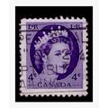 Canada 1954 - 4c - QE2 Used Stamps