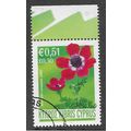CYP 2008 51c 'ANEMONES' FINE USED (EBID59-192)